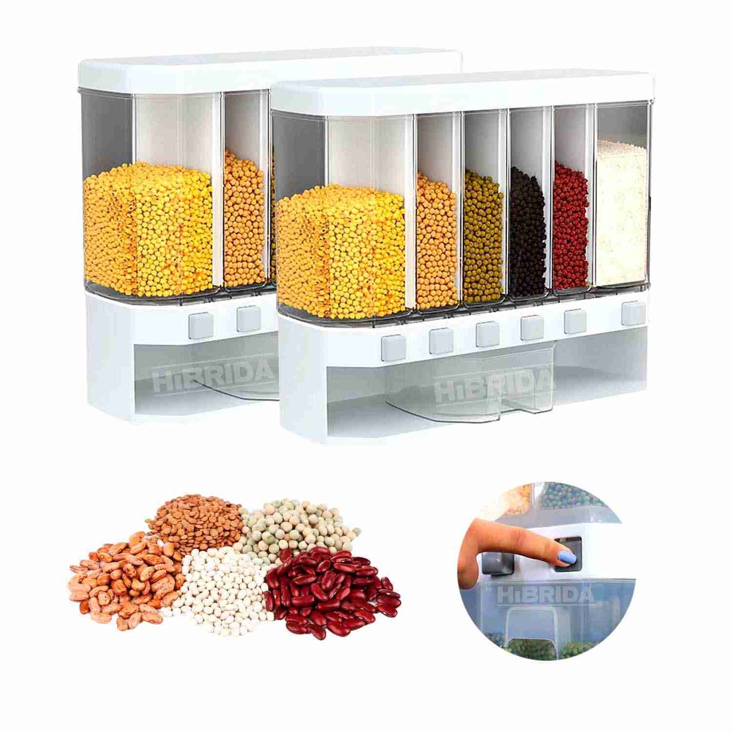 Dispensador de Granos y Cereales